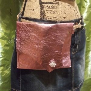 Handmade leather Clutch